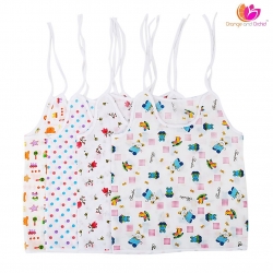 Orange And Orchid Baby Jabla For Just Born, Infants - Pack Of 4, 0-6 Months, Print Might Vary