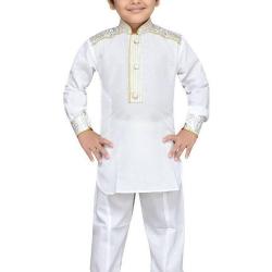 AJ DEZINES Kids Pathani Suit Set