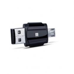 Iball 2In1 Hybrid Dual Usb Card Reader 2 In 1 Use As A Card Reader , Use As Pendrive