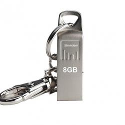 Strontium SR8GSLAMMO 8GB USB Pen Drive, Silver
