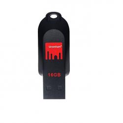 Strontium Pollex 16GB USB Pen Drive, Black/Red