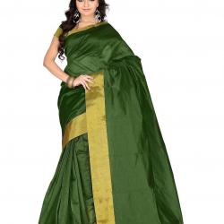 Roopkala Silks & Sarees Poly Cotton SareeSH-1311_Green