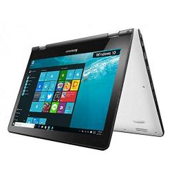 Lenovo Yoga 300 80M1003WIN Touch Laptop, Quad Core, 6th Gen)/4GB/500GB + 8GB SSD/Windows 10