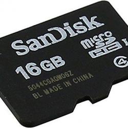 SanDisk 16GB Class 4 Micro SDHC Memory Card, SDSDQM-016G-B35