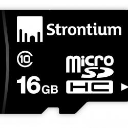 Strontium 16GB MicroSD Memory Card