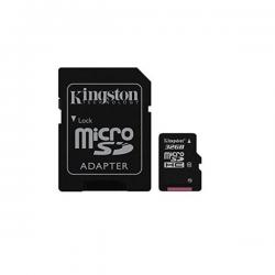 Kingston 32GB Class 10 Memory Card With Adapter, SDC10G2/32GBFR