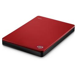 Seagate Backup Plus Slim 1TB Portable External Hard Drive With 200GB Of Cloud Storage & Mobile Device Backup, Red