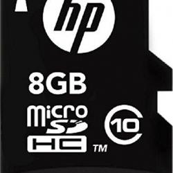 HP 8GB Class 10 MicroSDHC Memory Card