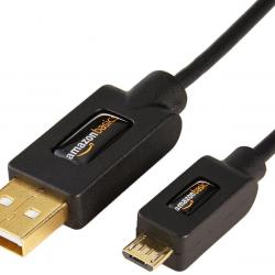 AmazonBasics Micro-USB To USB Cable - 3 Feet, 3 Pack