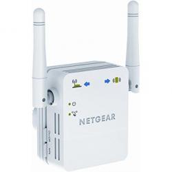 Netgear WN3000RP-200INS Universal Wifi Range Extender, Cream White