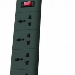 Belkin F9E400zb1.5MGRY Essential Series 4-Socket Surge Protector