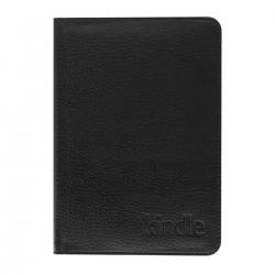 Acm Executive Leather Flip Case For Kindle 6 Tablet Front & Back Flap Cover Holder Black