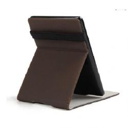 Retro Luxury Flip Case Cover For Amazon Kindle Paperwhite Paper White Tablet, Retro Dark Brown, Original Qinda Make