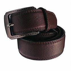 Sunshopping Mens Brown Pu Leather Belt DHOOM DHOOM
