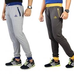 Mens Cotton Track Pants With Zipper Pockets Pack OF 4