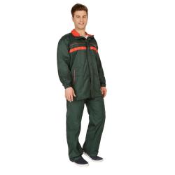 Zeel Green Solid Rainsuits/ Raincoat/ Rainwear For Mens