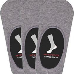 Balenzia Anti-Slip Premium Cotton Loafer Socks - Pack Of 3
