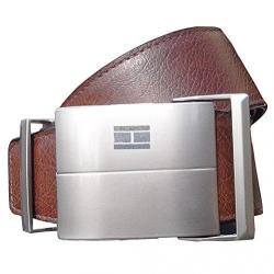 Sunshopping Mens Brown And Black Reversible Auto Lock Buckle Pu Leather Belt Dt Br Rm