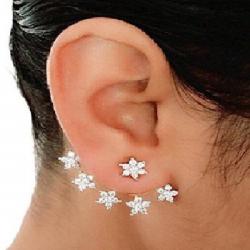 Shining Diva Latest Bollywood Designer Cubic Zirconia Alloy Cuff Earring