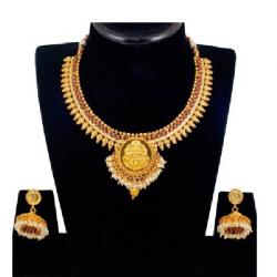 Spargz Brass Jewel Set Gold