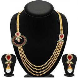 Sukkhi Alloy Jewel Set Gold