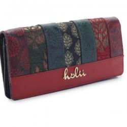 Holii Women Multicolor Genuine Leather Wallet