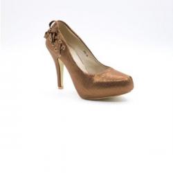 Belle Gambe Women Brown Heels, Brown