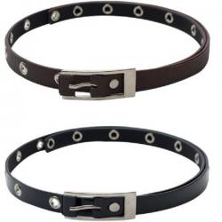 SkyWays Women Casual Black, Brown Artificial Leather Belt