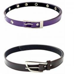 SkyWays Women Casual Brown, Purple Artificial Leather Belt