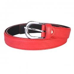 Royal County Of Berkshire Polo Club Women Casual Red Texas Leatherite Belt