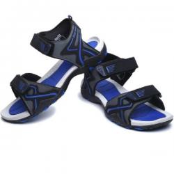 Mesha Men Blue, Black, Grey Sports Sandals