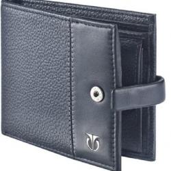 Titan Men Black Genuine Leather Wallet