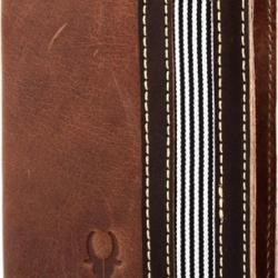 WildHorn Men Formal Brown Genuine Leather Wallet