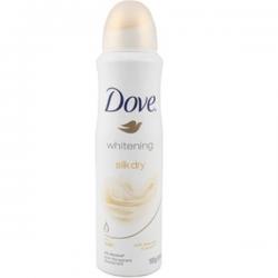 Dove Whitening Silk Dry Deodorant Spray - For Women