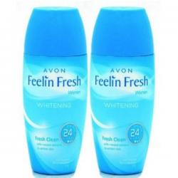 Avon Feelin Fresh Whitening ROD Combo Pack Deodorant Roll-on - For Women, Girls