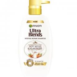 Garnier Ultra Blends Soy Milk & Almonds Shampoo