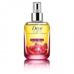 Dove Elixir Hair Fall Rescue Rose & Almond Hair Oil, 90ml