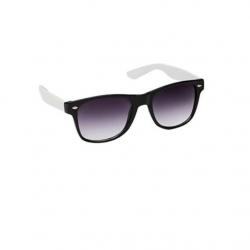 Gansta Black & White Wayfarer Sunglasses