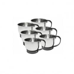 Cookway Double Wall Tea Cup 6 Pcs Set 121
