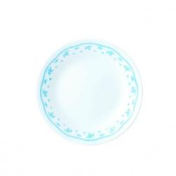 Corelle Livingware Morning Blue 6 Pcs Small Printed Glass Plate Set