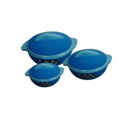 Cello Sizzler Pack Of 3 Casserole Set