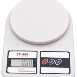 Divine White PVC Kitchen Weighing Scale