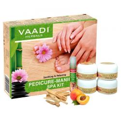Vaadi Herbals Pedicure Manicure Spa Kit-Soothing & Relaxing 5pcs