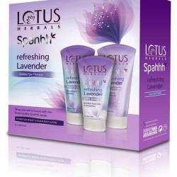 Lotus SPAHHH Luxury Spa Therapy Refreshing Lavender Kit