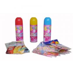 Indigo Creatives Holi Colour Gift Combo Of 3 Cans Of Colour Snow Spray, Herbal Gulal And 10 Packs Water Balloons
