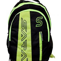 Sara Black Polyester School Bag