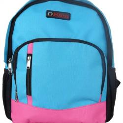 Bleu Stylish Blue And Pink School Bag