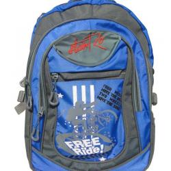Starro Strong Blue Polyester Backpack