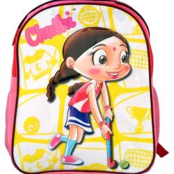 Chhota Bheem India Pink School Bag For Girls