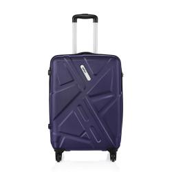 Safari Traffik-Anti Scratch Purple 4 Wheel Hard Luggage-Size Small